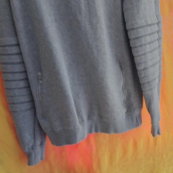 Boohoo Gray Hoodie Jacket - Picture 5 of 16